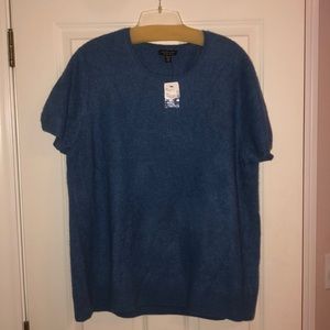 Blue cashmere sweater